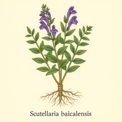 Шлемник байкальский - Scutellaria baicalensis