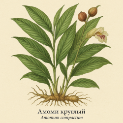 Амоми круглый — Amomum compactum 