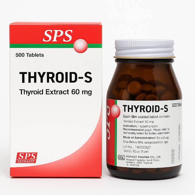 Тироид С 60 мг таблетки - Thyroid S Tablet 60 mg (SPS)