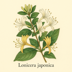Жимолость японская - Lonicera japonica