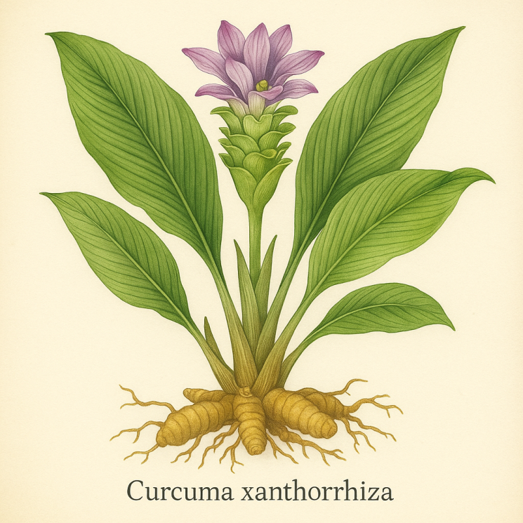 Куркума Яванская - Curcuma xanthorrhiza