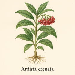 Ардизия зубчатая — Ardisia crenata 