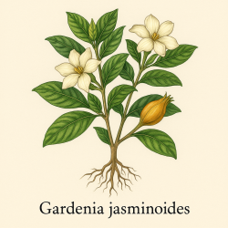 Гардения жасминовидная - Gardenia Jasminoides