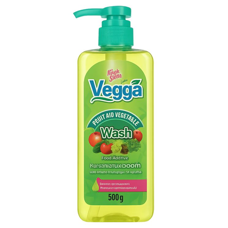 Средство жидкое для мытья посуды и фруктов - Vegga Fruit And Vegetable Wash Liquid (KS)