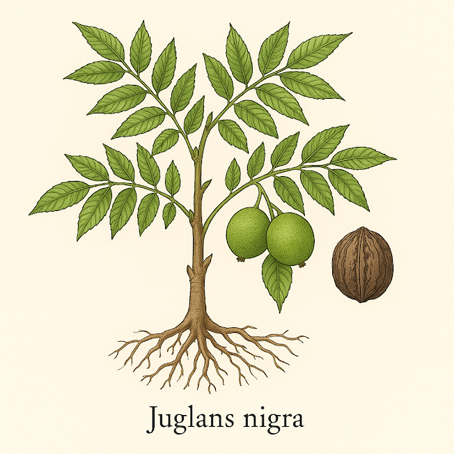 Орех черный - Juglans nigra
