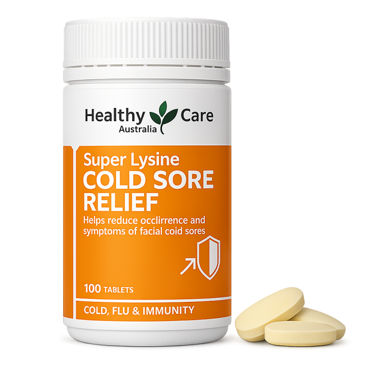 Комплекс Лизина Витамина C и Цинка для кожи и иммунитета – No Sore Belief (Healthy Care) 