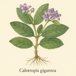 Калотропис гигантский - Calotropis gigantea 
