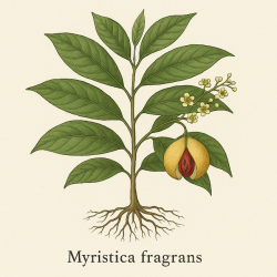 Мускатник душистый - Myristica Fragrans