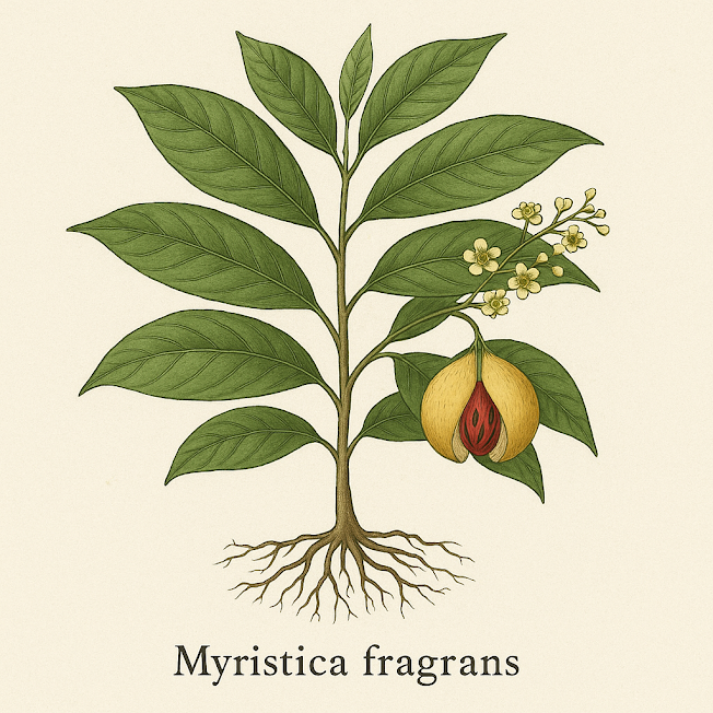Мускатник душистый - Myristica Fragrans