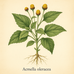Акмелла олерацея - Acmella oleracea  