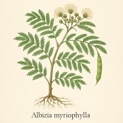 Альбиция многолисточковая - Albizia myriophylla Benth