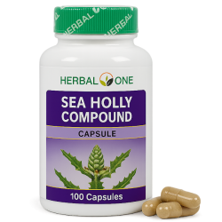 Акант безприцветниковый микстура капсулы - Sea Holly Compound Capsules (Herbal One) 