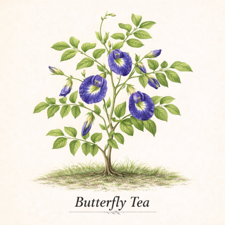 Чай Анчан (Butterfly Tea)