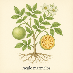 Айва бенгальская - Aegle marmelos