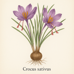 Шафран - Crocus sativus