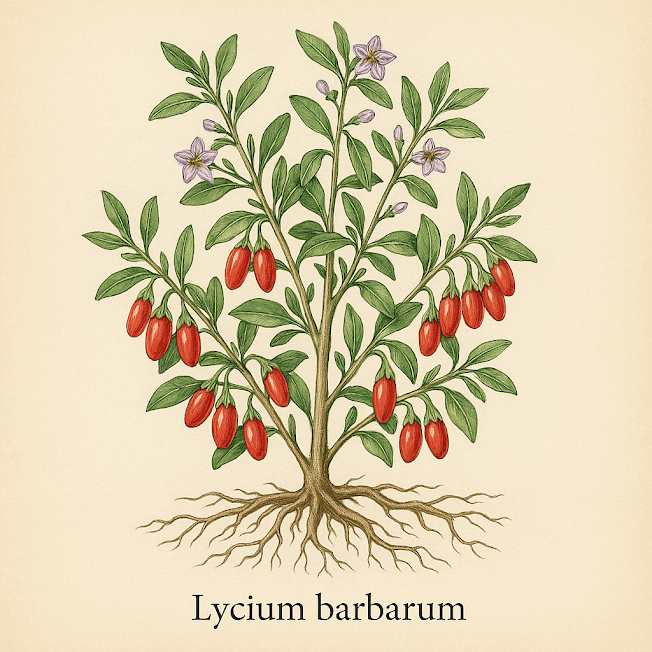 Годжи порошок (Lycium barbarum) - Goji powder (Lycium barbarum)