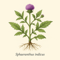 Спаэрант индийский - Sphaeranthus indicus