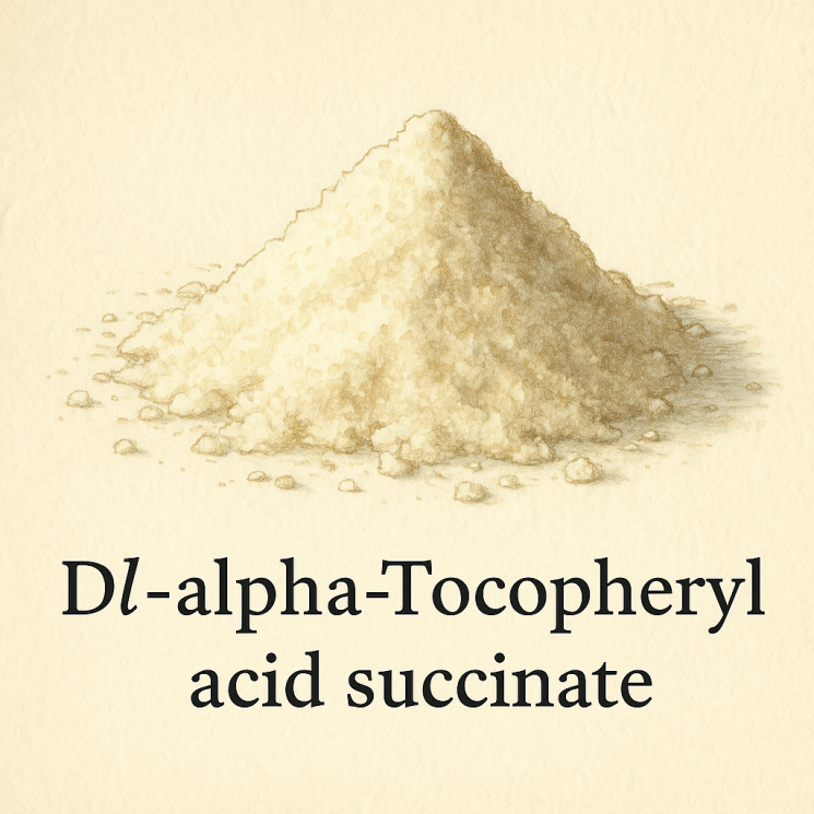 Сукцинатная форма витамина Е - Edl-alpha-Tocopheryl acid succinate