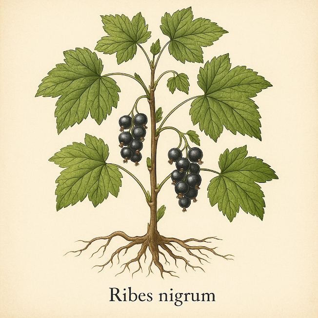 Смородина черная - Ribes nigrum