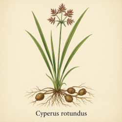 Осока круглая - Cyperus Rotundus