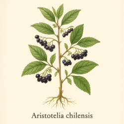 Аристотелия Чилийская - Aristotelia chilensis