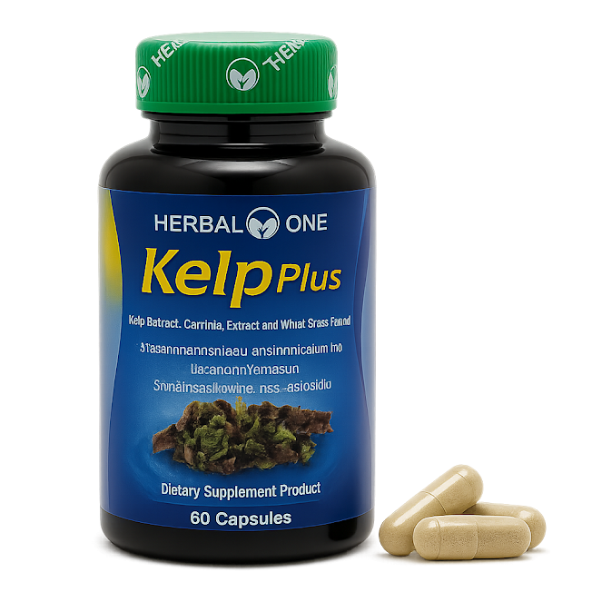 Келп плюс капсулы - Kelp Plus (Herbal One)