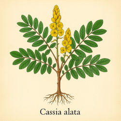 Кассия крылатая — Cassia alata L