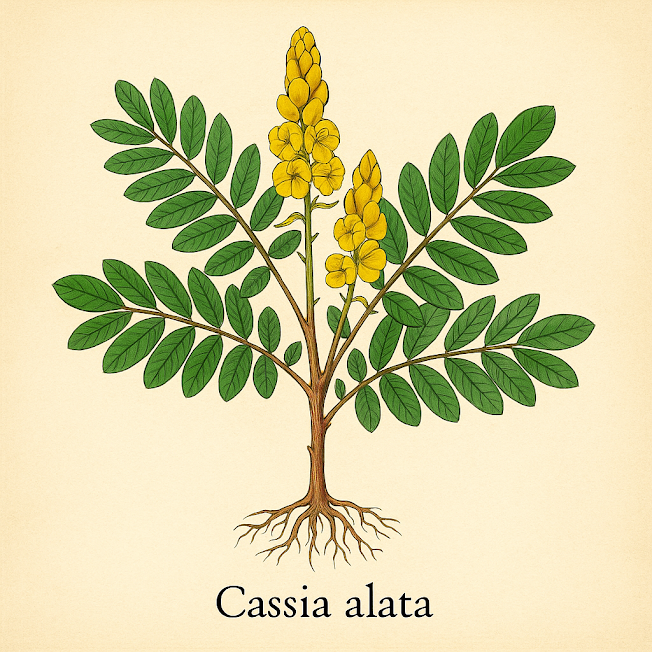 Кассия крылатая — Cassia alata L