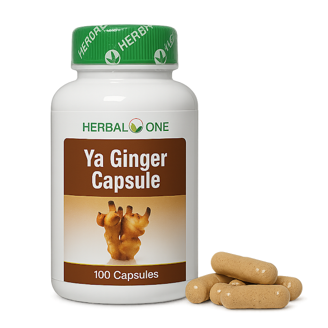 Имбирь капсулы - Ya Ginger Capsule (Herbal One)
