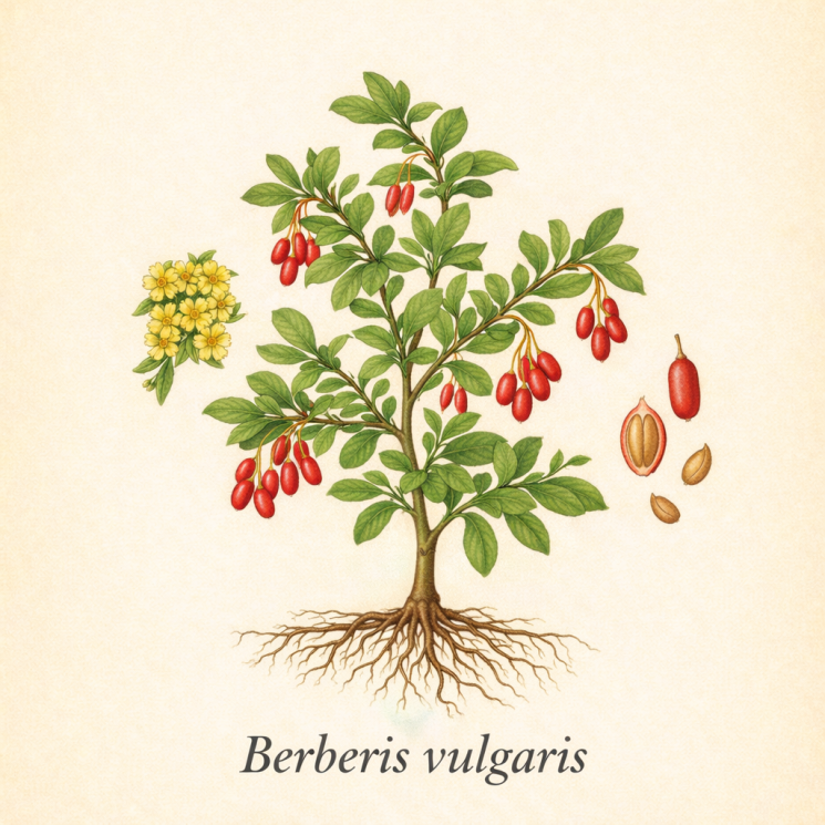 Барбарис обыкновенный - Berberis vulgaris