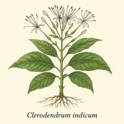 Клеродендрум индийский — Clerodendrum indicum (L.) Kuntze