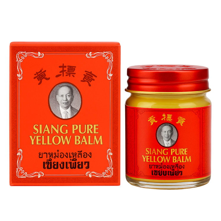 Ревматоидный артрит мазь - Siang Pure Yellow Balm (BERTRAM)