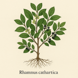 Крушина слабительная - Rhamnus cathartica 