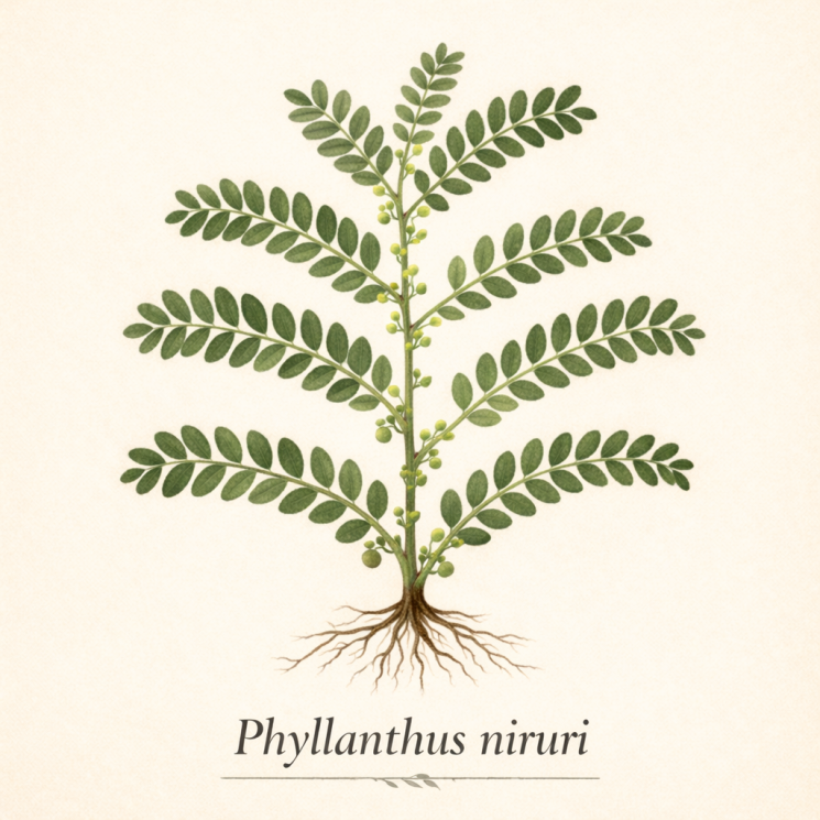Филлантус нирури - Phyllanthus niruri 