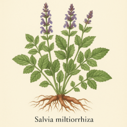 Шалфей краснокорневой - Salvia Miltiorrhiza 
