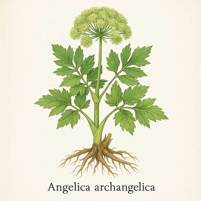 Дягиль лекарственный - Angelica archangelica