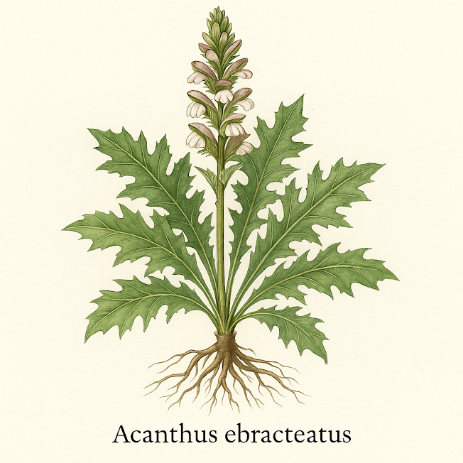 Акант безприцветниковый - Acantus Ebracteatus