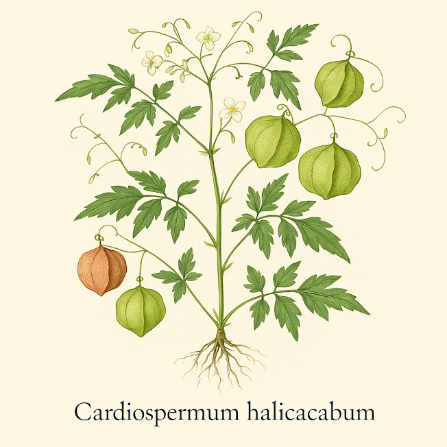 Сердцевидносемянник пузырчатый - Cardiospermum halicacabum L.