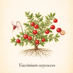 Клюква - Vaccinium oxycoccos