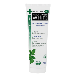 Зубная паста отбеливающая - White Premium Natural (Dentiste)