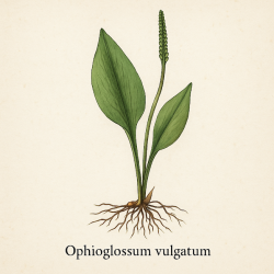 Ужовник обыкновенный - Ophioglossum vulgatum