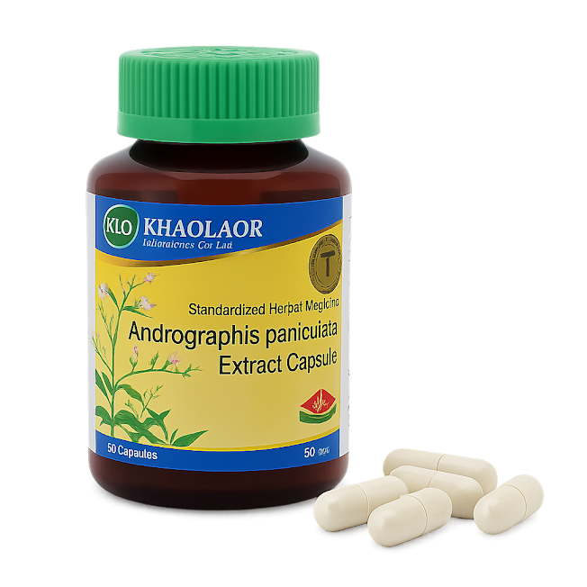 Андрографис экстракт капсулы - Andrographis Extract Capsules (KLO)
