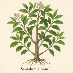 Сандал белый - Santalum album L.