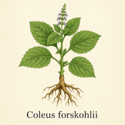 Колеус форсколиевый - Coleus forskohlii 