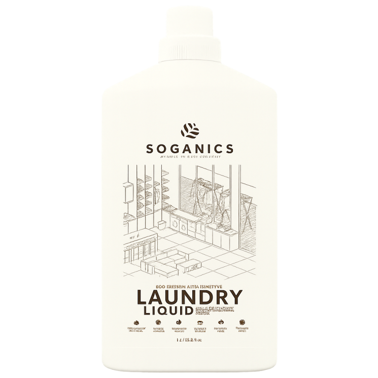 Жидкость для стирки ЭКО - Laundry Liquid (Soganics)