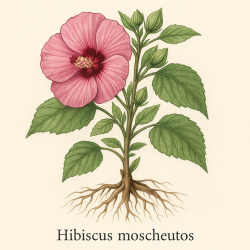 Гибискус мускусный - Hibiscus Moscheutos