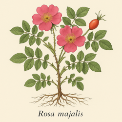 Шиповник майский (плод) - Rosa majalis (fruit)