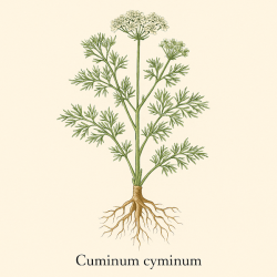 Тмин обыкновенный - Cuminium Cyminum