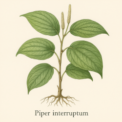 Перец прерывистый — Piper interruptum Opiz 