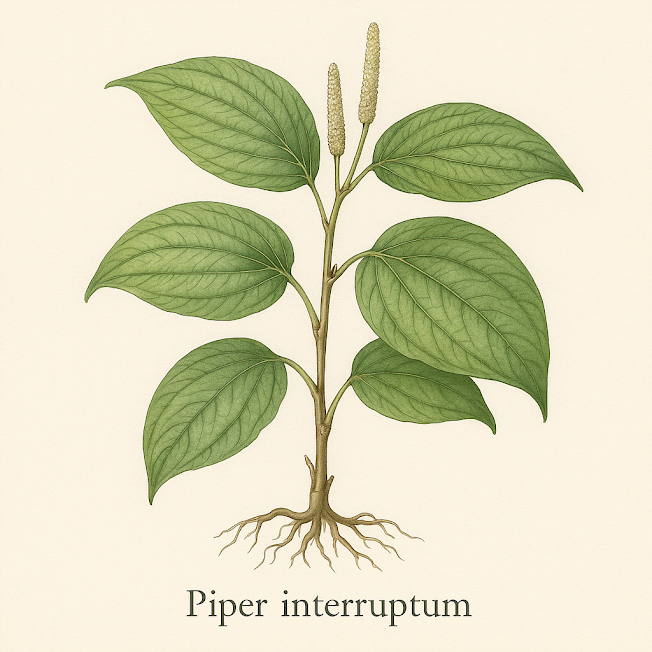 Перец прерывистый — Piper interruptum Opiz 